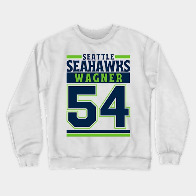 Seattle Seahawks Wagner 54 Edition 3 Crewneck Sweatshirt by Astronaut.co